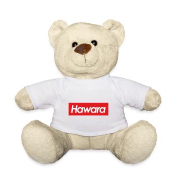 Hawara Haberer dialect Bavarian Austrian - Teddy Bear - white - Front
