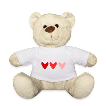 SAINT VALENTINE. bachelorette party. I LOVE YOU. I LOVE YOU. LOVE - Teddy Bear - white - Front