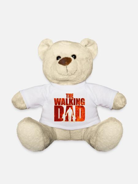 The walking Dad Vater Lava Vatertag Geschenk - Teddy - Weiß