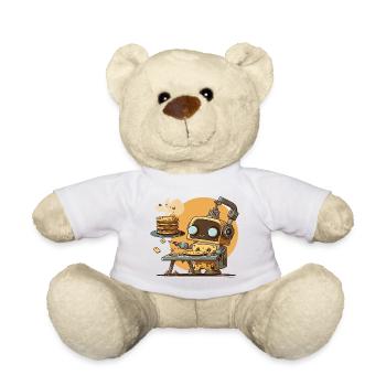 Bot petit-déjeuner - Nounours - blanc - Devant