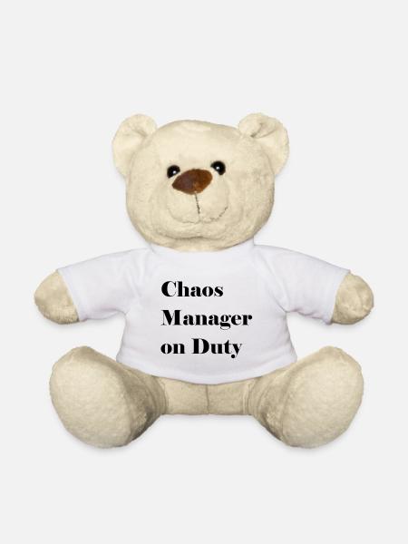 Chaos Manager - Teddy Bear - white
