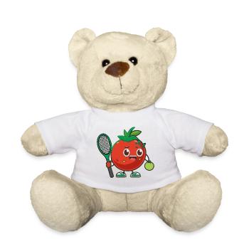 Racket Rocker - Teddy Bear - white - Front