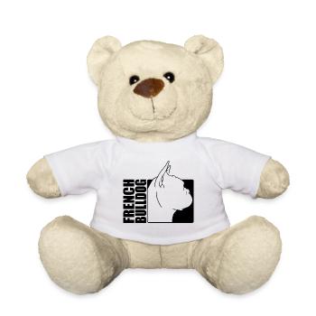 Profil Bouledogue Français Chiens Chien Wilsigns - Nounours - blanc - Devant
