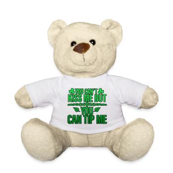 Tu ne peux pas m’embrasser mais tu peux me donner un pourboire 4 - Nounours - blanc - Devant