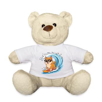 Shiba Surf - Nounours - blanc - Devant