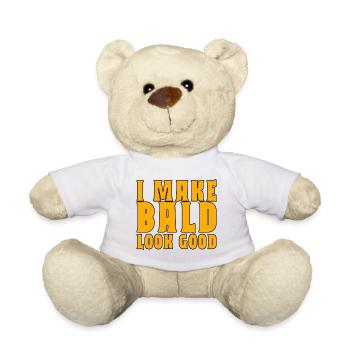 I Make Bald Look Good 2 - Teddy - Weiß - Vorne