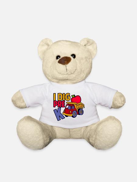 I Dig Pre-K - Teddy - Weiß