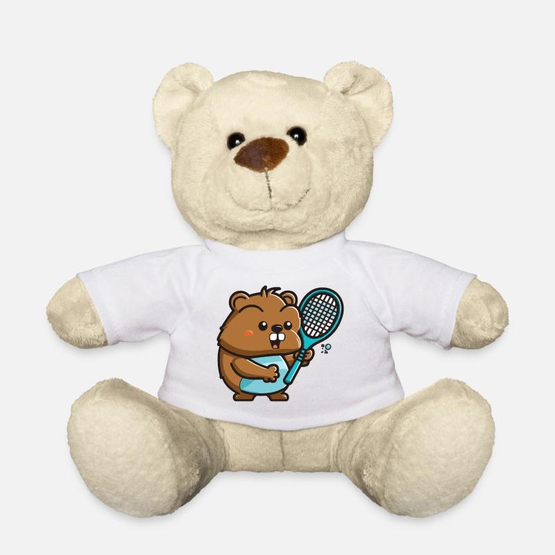 Biber-Server - Teddy - Weiß