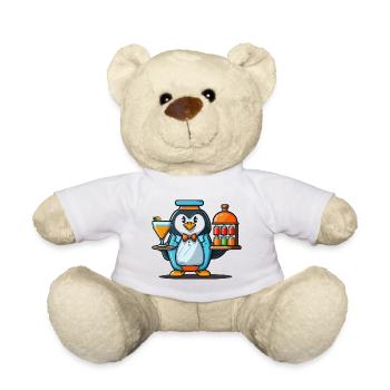 Penguins Pour - Teddy Bear - white - Front
