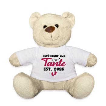 Befördert Zur Tante 2025 - Nounours - blanc - Devant