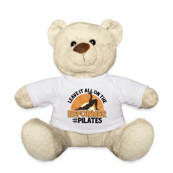 Leave It All On The Reformer #Pilates 13 - Teddy - Weiß - Vorne