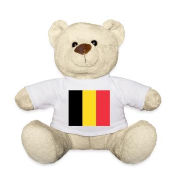 Belgique - Nounours - blanc - Devant