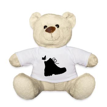 Hiking boot - Teddy Bear - white - Front