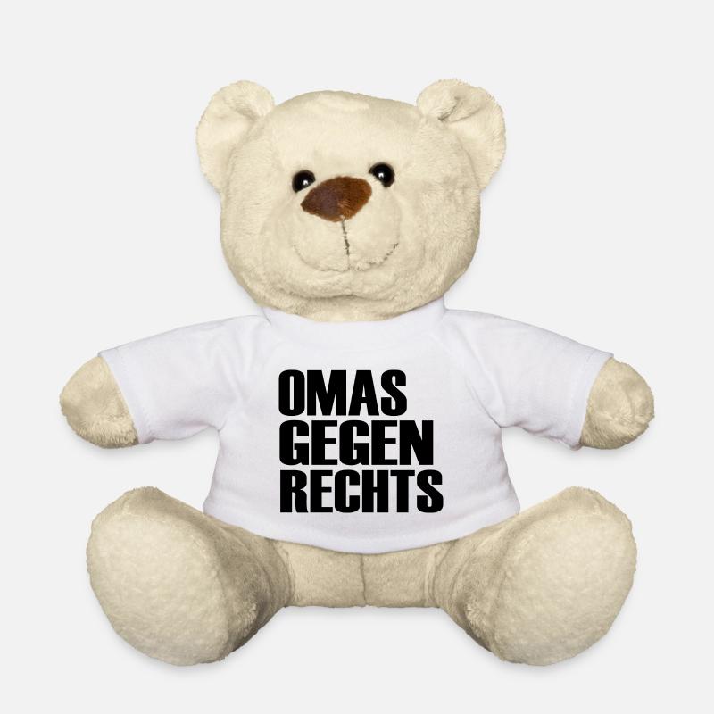 Omas gegen rechts - Teddy - Weiß