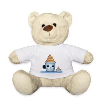 The Introverts Cup - Teddy Bear - white - Front