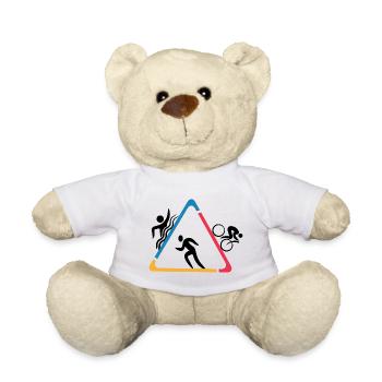 Triathlon - Nounours - blanc - Devant