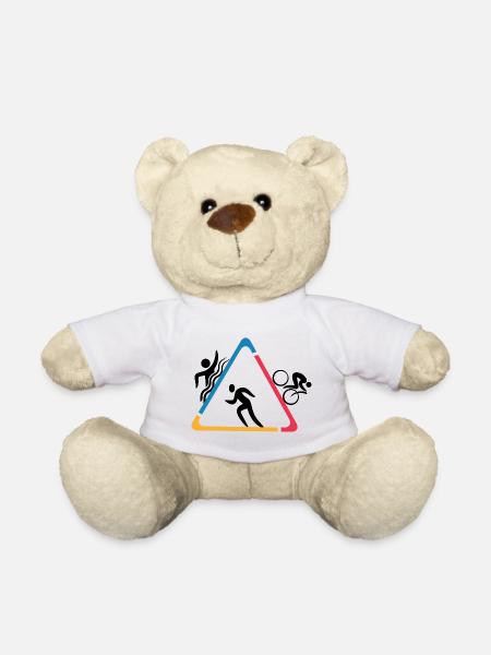 Triathlon - Nounours - blanc