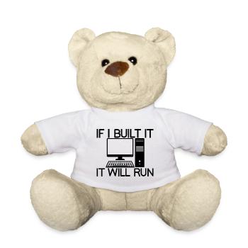 If I Build It, It Will Run - Teddy - Weiß - Vorne