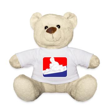 Kart Gokart Racing | Farben änderbar - Teddy - Weiß - Vorne