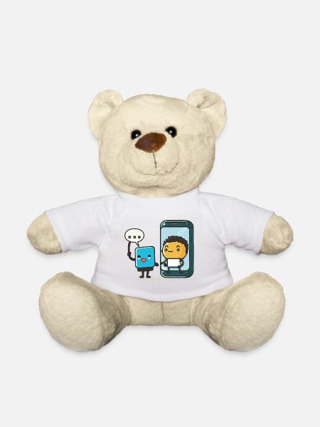 Intelligentes Leben - Teddy - Weiß