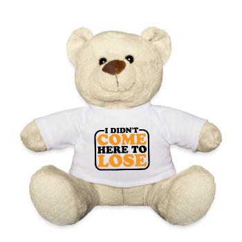 Je ne suis pas venu ici pour perdre 2 - Nounours - blanc - Devant