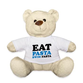 Eat Pasta Swim Fasta 15 - Teddy - Weiß - Vorne