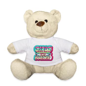 Filles Tri 9 - Nounours - blanc - Devant