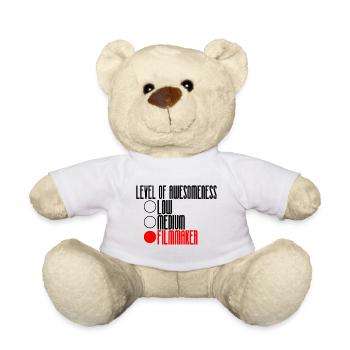 Niveau de génialité, Cinéaste 2 - Nounours - blanc - Devant