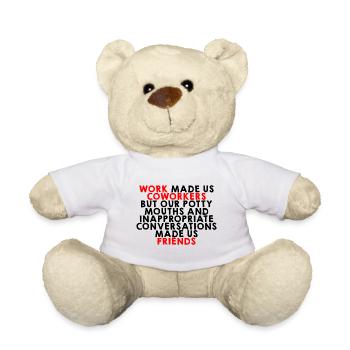 Nos conversations inappropriées nous ont fait des amis 2 - Nounours - blanc - Devant