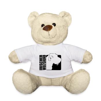 Irish Wolfhound Profil Chien Chiens Wilsigns - Nounours - blanc - Devant