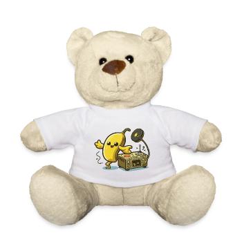 Bananen-Beats - Teddy - Weiß - Vorne
