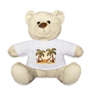 The Hammock Relaxer - Teddy Bear - white - Front