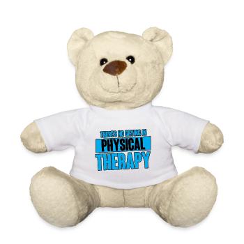 Il n’y a pas de pleurs en physiothérapie 4 - Nounours - blanc - Devant