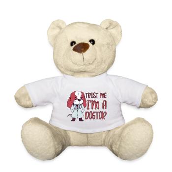 Trust Me I'm A Dogtor 2 - Teddy - Weiß - Vorne