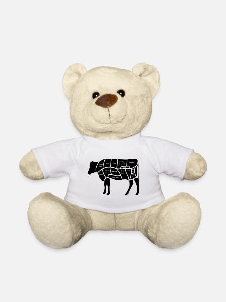 Beef - Teddy Bear - white