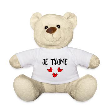 HAPPY BIRTHDAY DAD. DAD. FATHER's DAY. HAPPY BIRTHDAY - Teddy Bear - white - Front