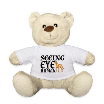 Seeing Eye Human 30 - Teddy Bear - white - Front