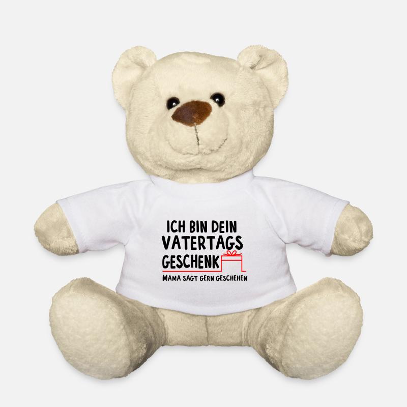 Ich bin dein Vatertagsgeschenk - Teddy - Weiß