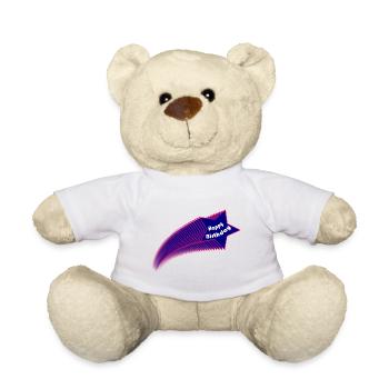 JAHRESTAG. ALLES GUTE ZUM GEBURTSTAG!. ALLES GUTE ZUM GEBURTSTAG!. - Teddy - Weiß - Vorne