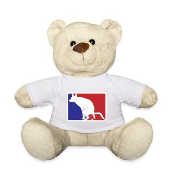 Celui avec le chien va logo | Les couleurs peuvent être changées - Nounours - blanc - Devant