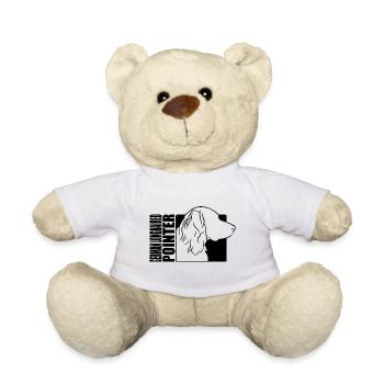 Profil pointeur allemand à poil long chiens Wilsigns - Nounours - blanc - Devant