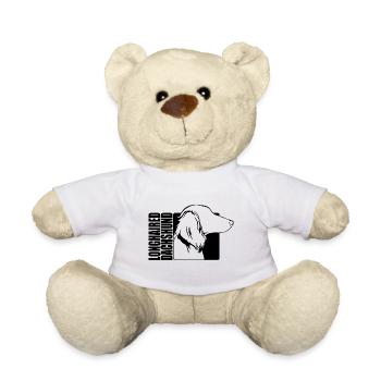 Teckel à poil long Profil Chiens Chien Wilsigns - Nounours - blanc - Devant