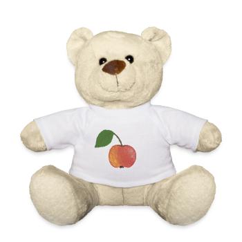 Apple - Teddy Bear - white - Front