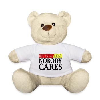 Breaking News, Nobody Cares 26 - Teddy - Weiß - Vorne