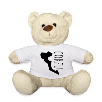 corfu - Teddy Bear - white - Front