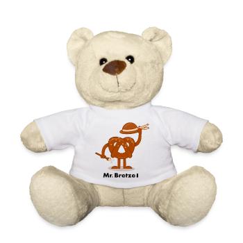 Mr Bretzel - Nounours - blanc - Devant