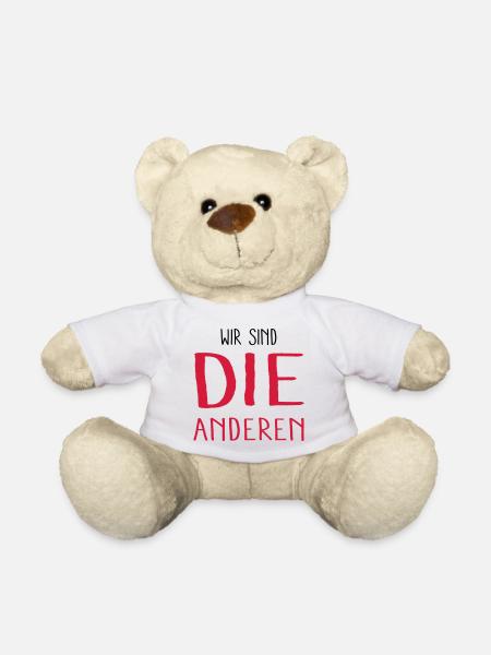 wir sind die anderen - Teddy - Weiß