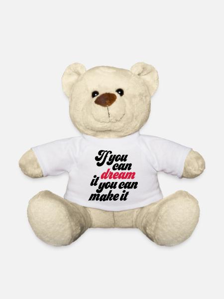 motivation - Teddy Bear - white