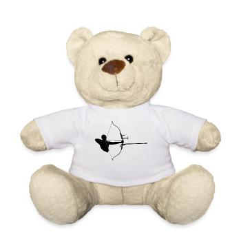 archery arrow bow crossbow target sports42 - Teddy - Weiß - Vorne