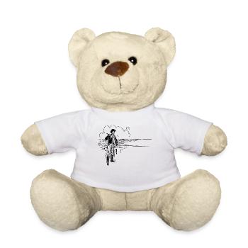 boat sailing boat uboot sailboat sailing yacht - Teddy Bear - white - Front